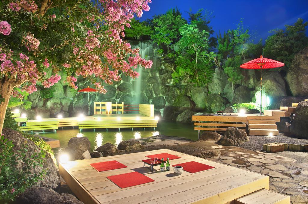 Meitei No Yado Hotel Koshien Fuefuki Bagian luar foto