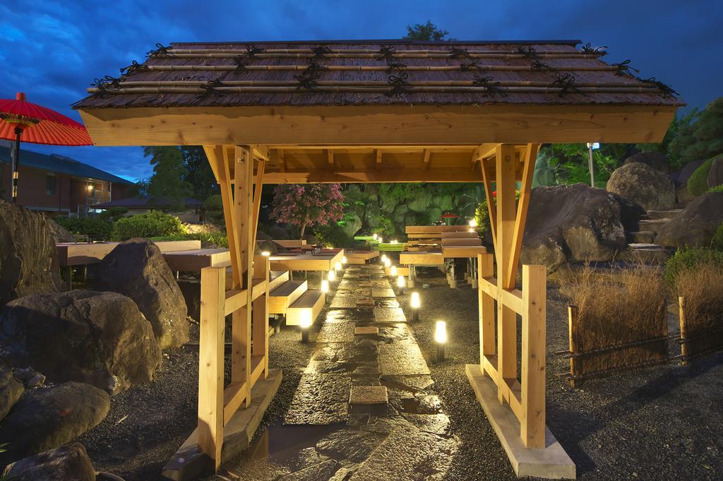 Meitei No Yado Hotel Koshien Fuefuki Bagian luar foto
